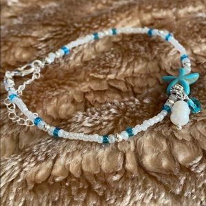 **Starfish Shell Ankle Bracelet